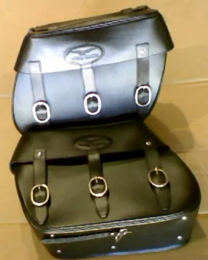 LEATHER SADDLEBAG KIT (#03480058)