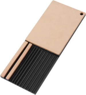 Leather Strop Set Multi-function Plate Edger Grinding Leather Tool Sharpening Board for