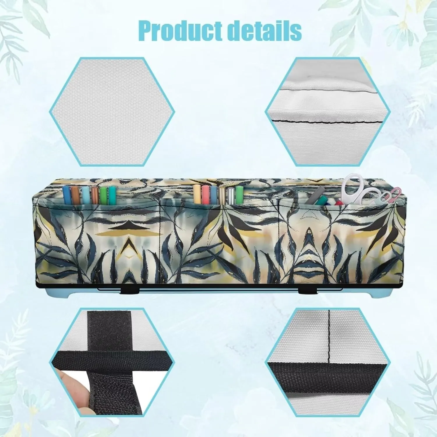 Leaves Carrying Case Cover with Pockets Protective Carrying Case Bag Waterproof Cutting Machine Accessories Durable Stain Resistant Organizer Accessories