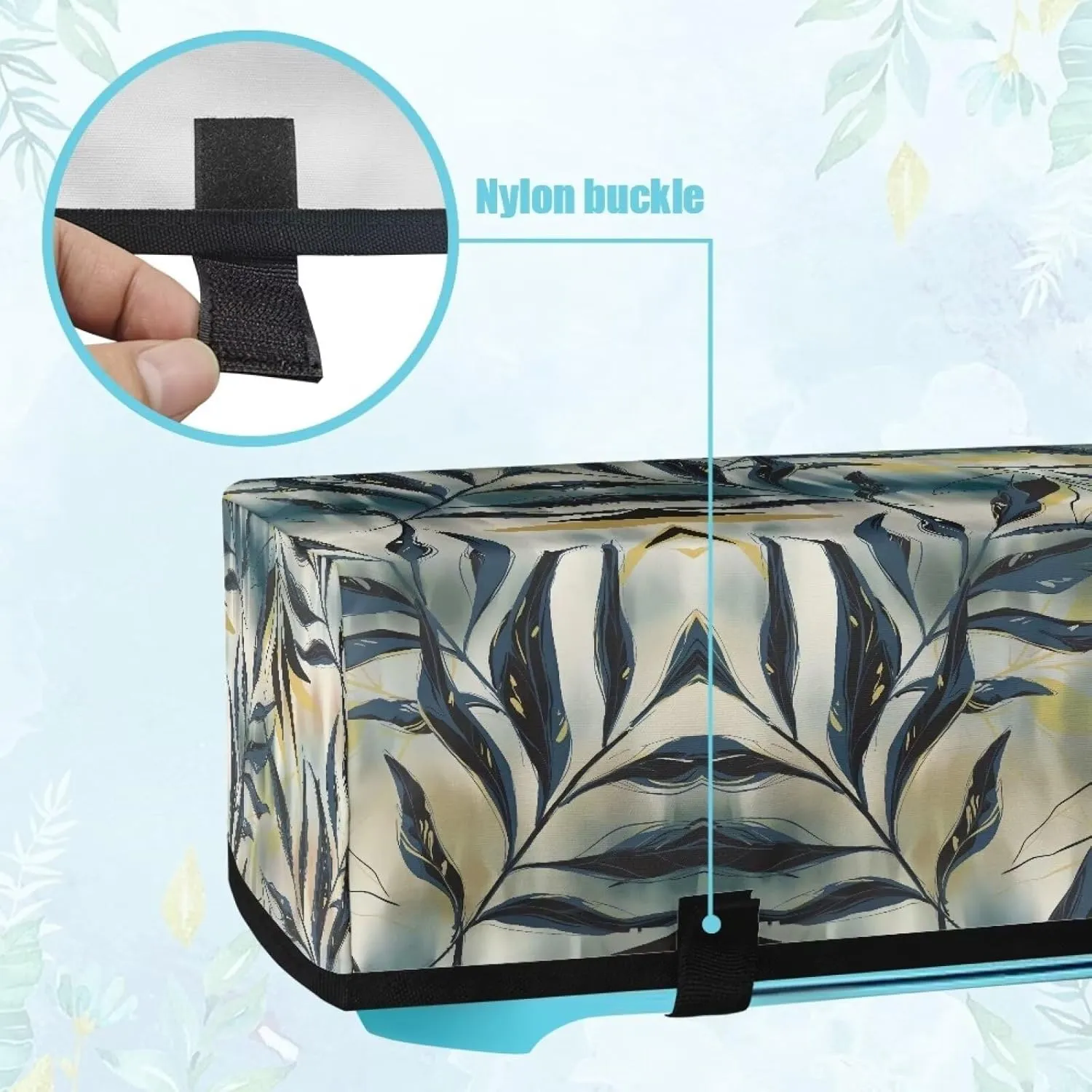 Leaves Carrying Case Cover with Pockets Protective Carrying Case Bag Waterproof Cutting Machine Accessories Durable Stain Resistant Organizer Accessories