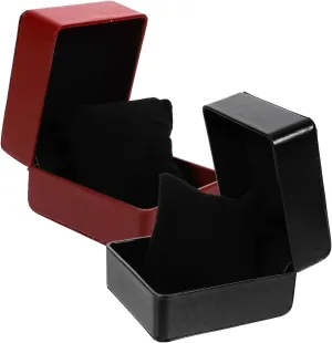 LIFKOME 2pcs Elegant Watch Display Case High-end Pu Jewelry Storage Box for Men Women Design for Home Retail Use Stylish