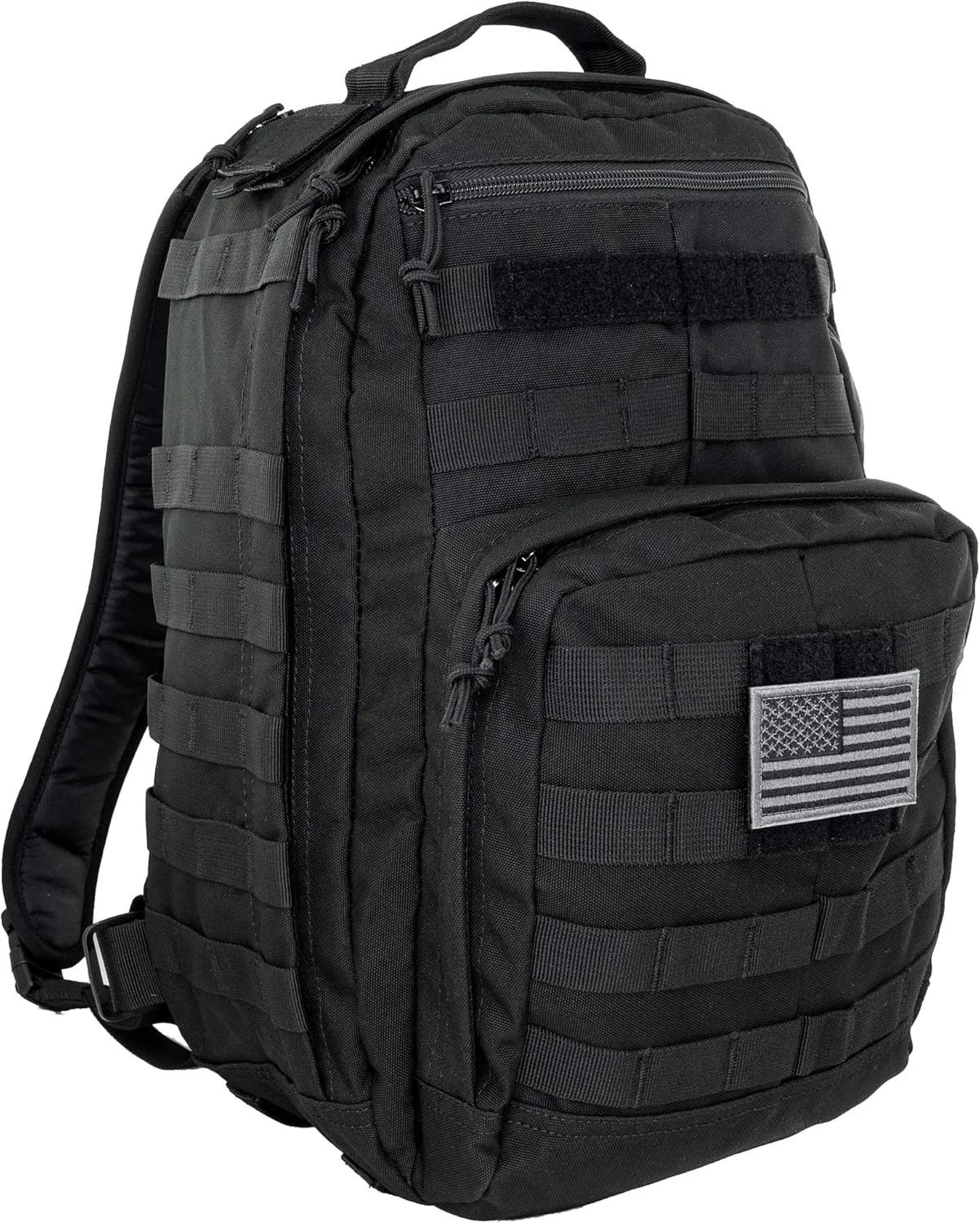 LINE2design First Aid Trauma Military Sport Backpack - Tactical Molle Bag -Black