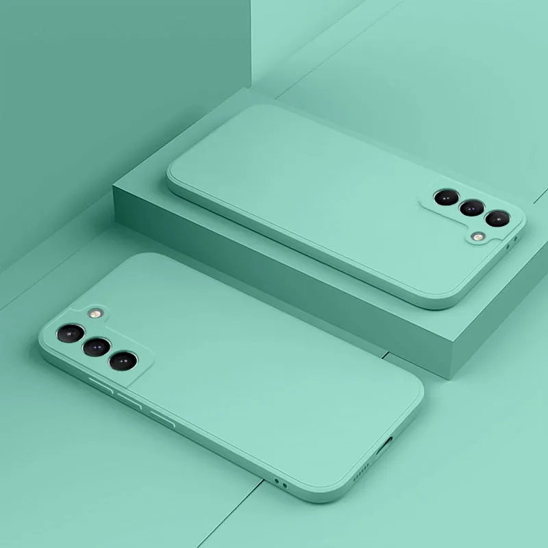 Liquid Silicone Soft Thin Case for Samsung Galaxy