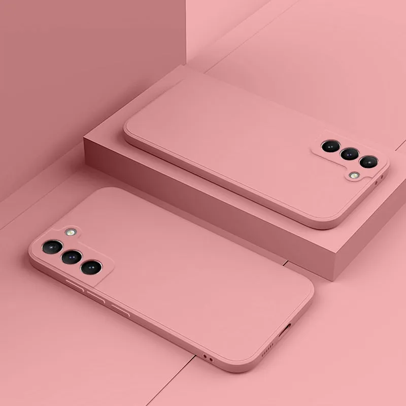 Liquid Silicone Soft Thin Case for Samsung Galaxy
