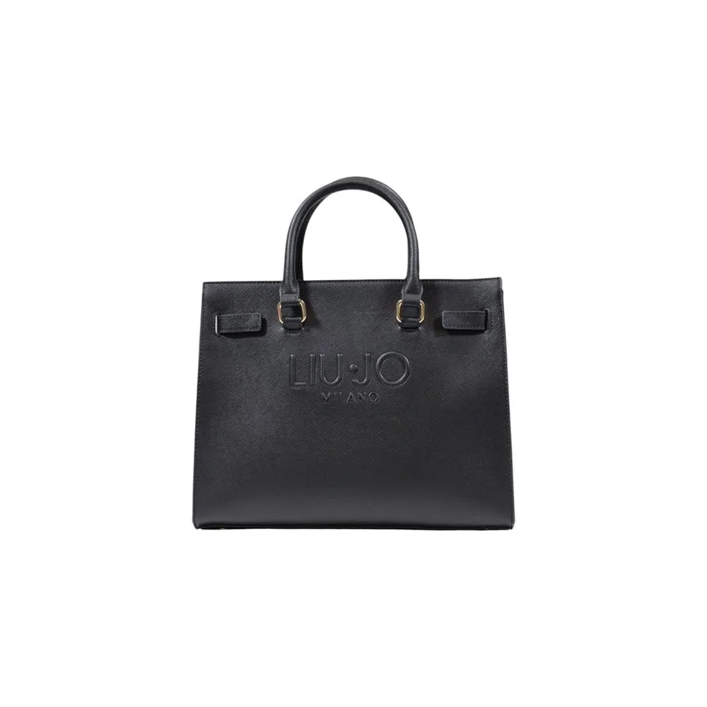 Liu Jo Black Polyethylene Handbag