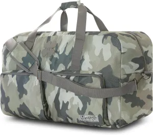 Lucky Travel Duffel Bags 85L, Gym Bag, Travel Bag & Large Duffle Bag for Men, Foldable Overnight Weekender Bags for Women & Men with Adjustable Shoulder Strap, Camo