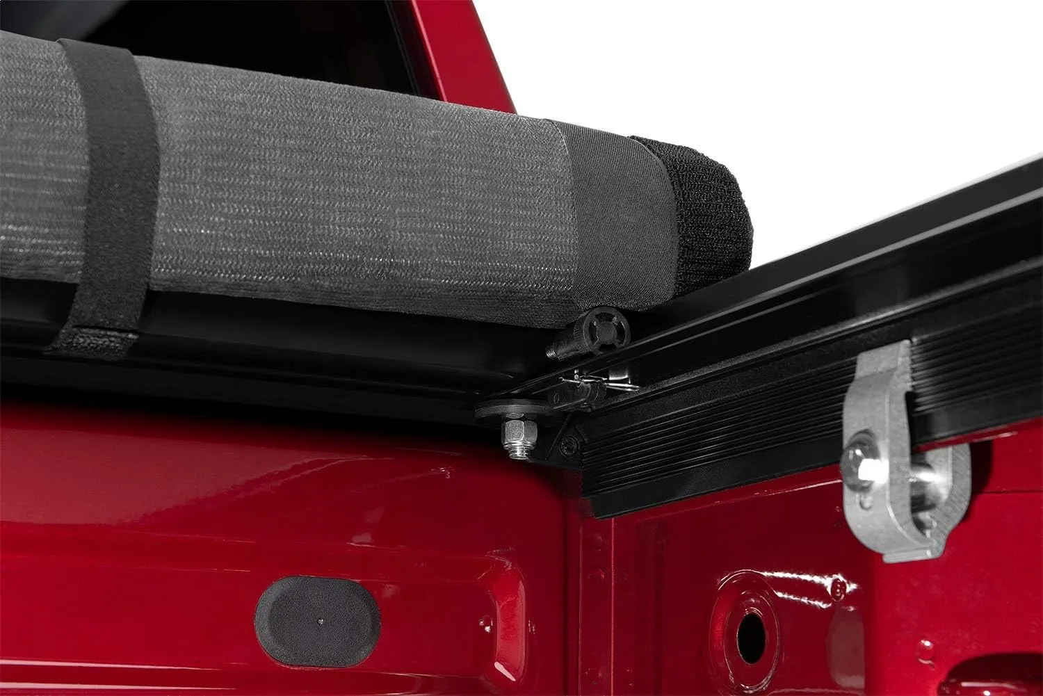 Lund Genesis Elite Roll Up Soft Roll Up Truck Bed Tonneau Cover | 96801 | Fits 1988 - 1998 Chevy/GMC C/K Series 6' 6" Bed (78")