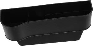 Luxshiny Car Storage Box Between Seat Car Organizer Car Seat Gap Fillers Car Seat Filler Gap Space Cute Car Accessories Car Storage Organizer Cup Holder Gap Bag for Car Black Plastic