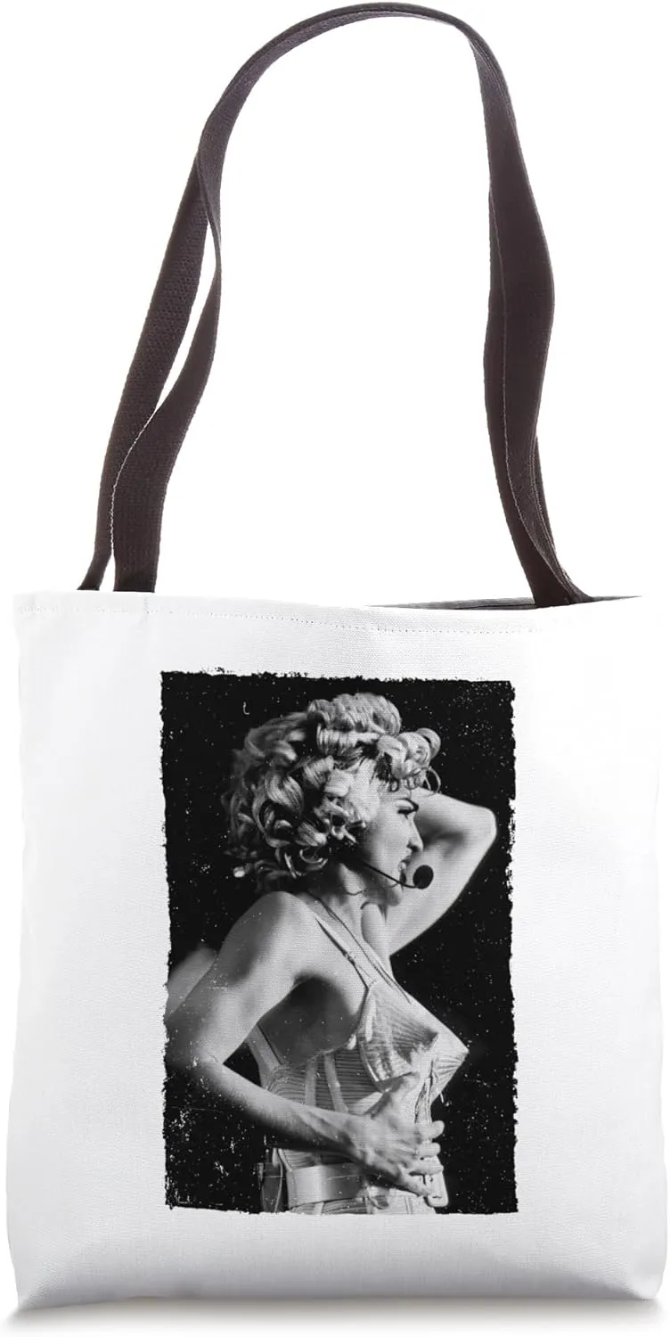 Madonna Live Blonde Ambition Tour Distress By Stephen Wright Tote Bag