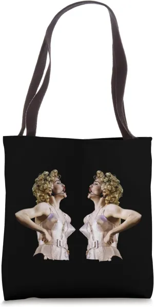 Madonna Mirrored Corset Blonde Ambition By Stephen Wright Tote Bag