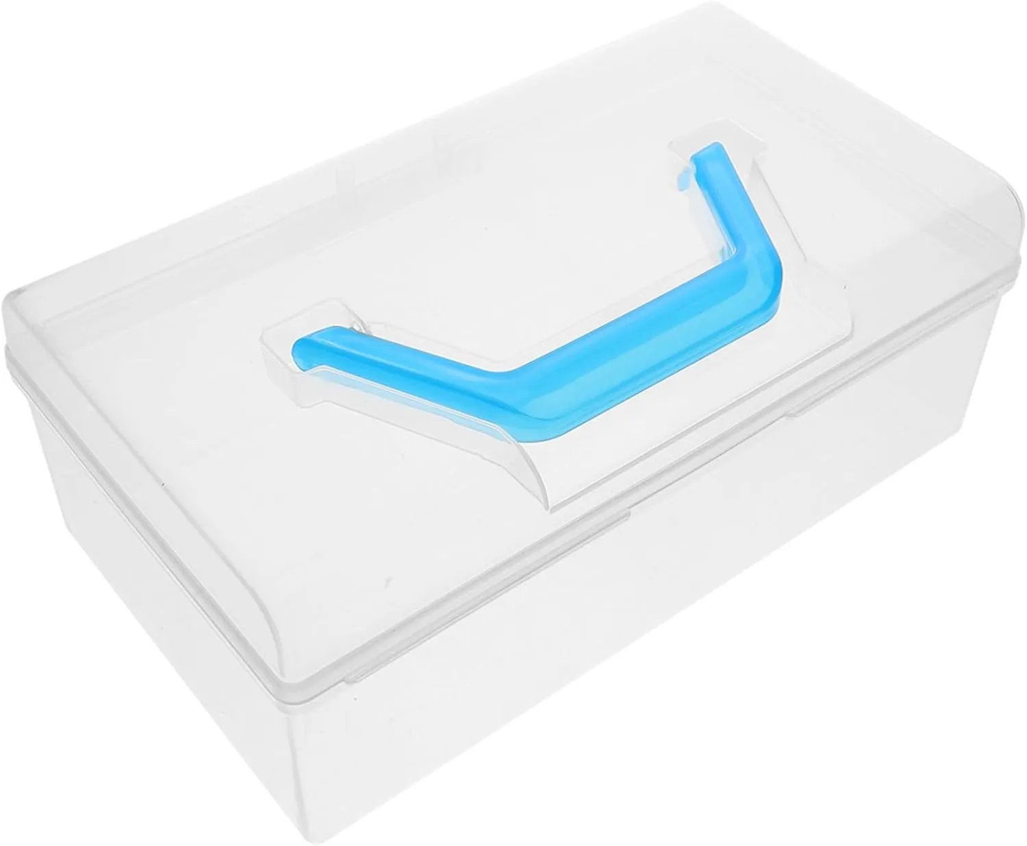 Mahjong Holder with Handle Transparent Storage Box for Mahjong Tiles Elegant Organizer for Home Use Protective and Versatile
