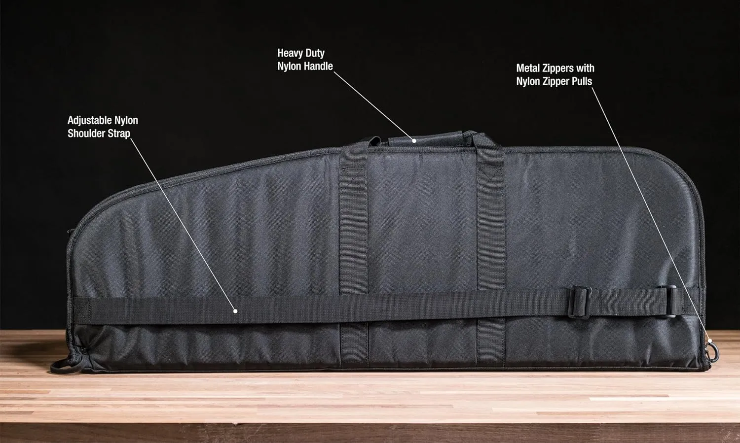 M&P by Smith & Wesson Duty Series Gun Case Padded Tactical Rifle Bag for Hunting Shooting Range Sports Storage and Transport