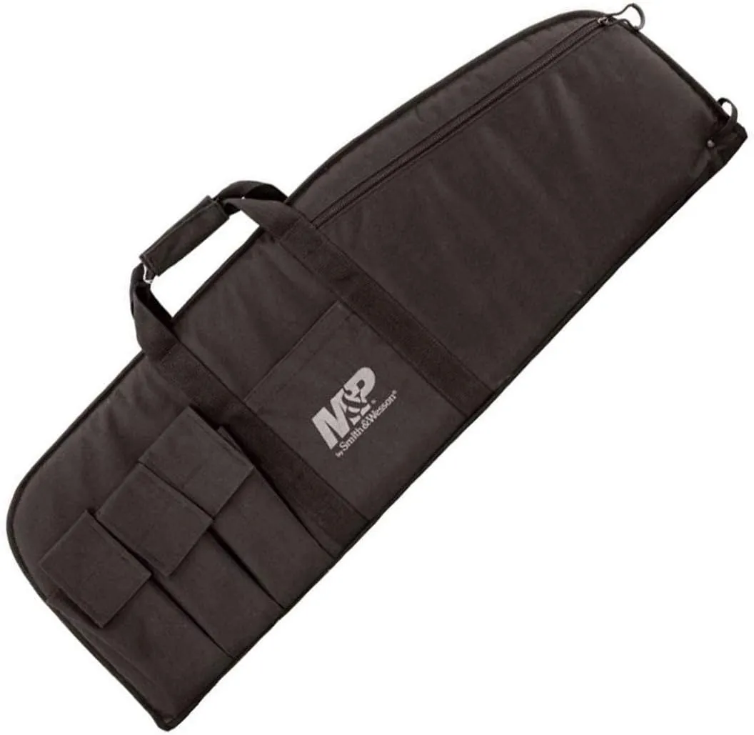 M&P by Smith & Wesson Duty Series Gun Case Padded Tactical Rifle Bag for Hunting Shooting Range Sports Storage and Transport