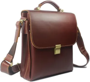 Men Briefcase Portfolio Men Leather Briefcase Handbag Business Bag Attache Case Male Crossbody Bag
