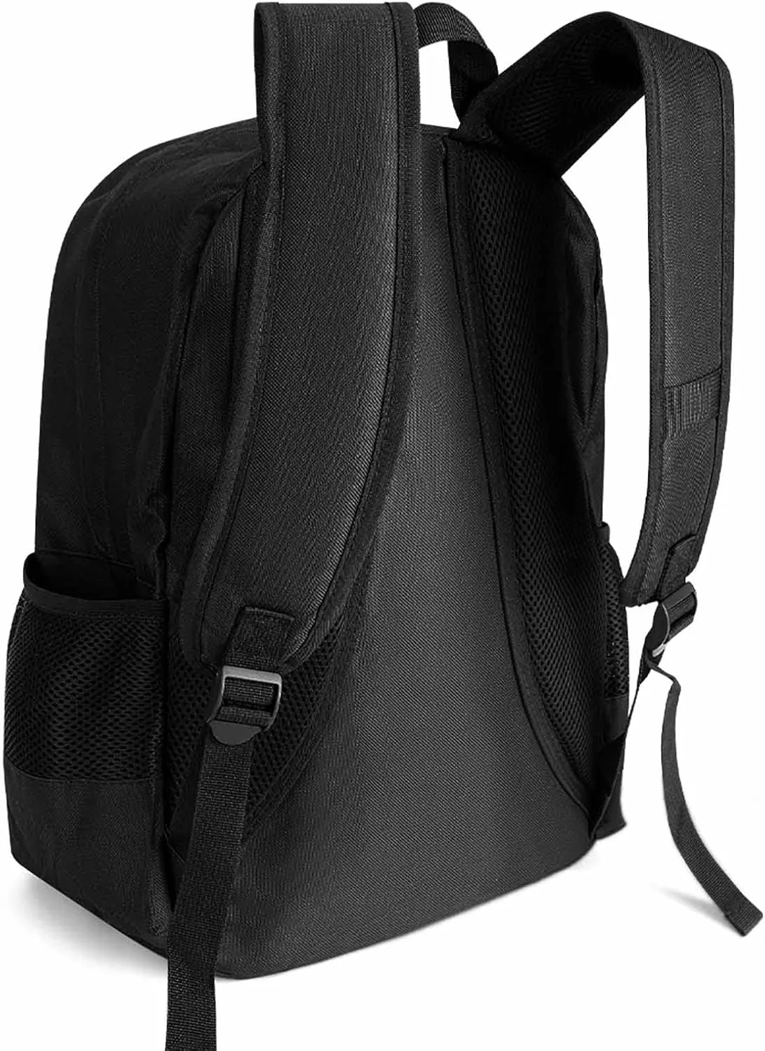 Men Women Lightweight Bass Fishing Lure Camo Camouflage American Fl Casual Daypack Big Capacity Bookbag With Padded Straps for Gym Travel Walking Cycling