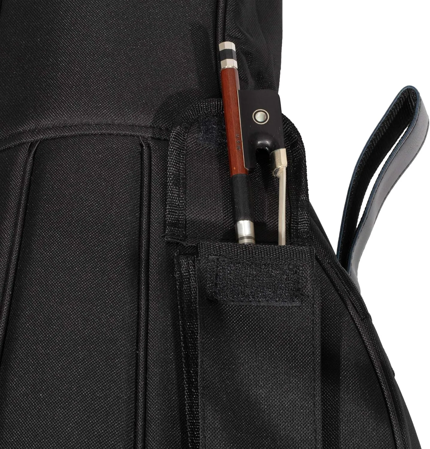 MI&VI CB-5001 Cello Soft Case Travel Gig Bag (1/4 Size) With Multiple Pockets and Adjustable Backpack Straps | 12mm Thick Padding | Waterproof | Non-Abrasive Lining - MIVI Music