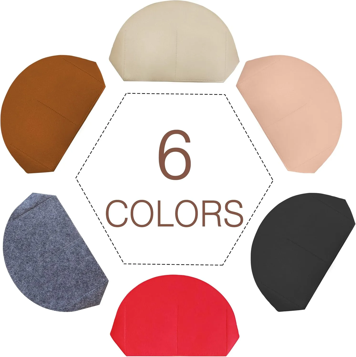 MISIXILE Felt Purse Alma BB PM Organizer Insert Shell Tote Organizer for Women Fits Alma BB PM Insert