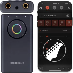 MOOER Prime P1 Multi-Effects Processor Headphone Amp with 126 Guitar/Bass/Acoustic Effects Effects, Tuner, Amp, Metronome for Practice and Performance