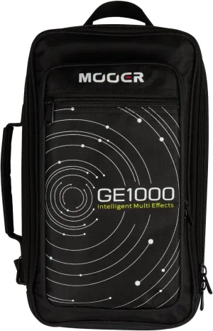 MOOER SC-1000 Carry Bag Case for GE1000 Guitar Multi-effects Pedal, Guitar Pedal Board Storage Bag with Compartment for Guitar Cable or Other Accessories, Black