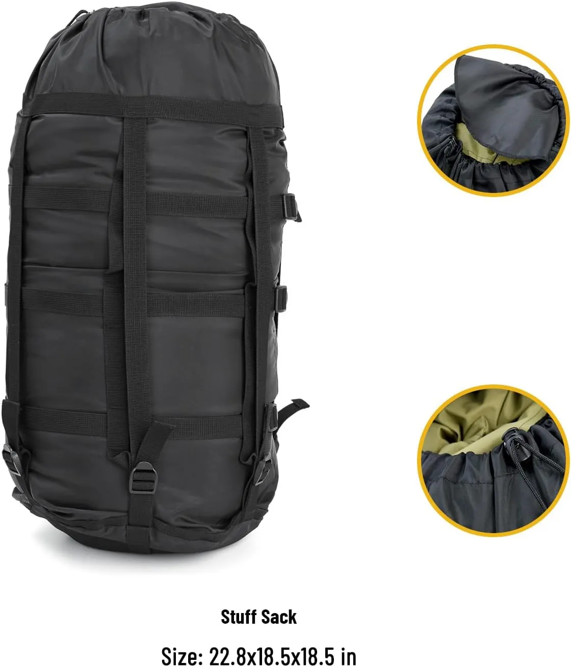 MT Army Military Modular Sleeping Bags System, Multi Layered with Bivy Cover for All Season, Woodland/Multicam