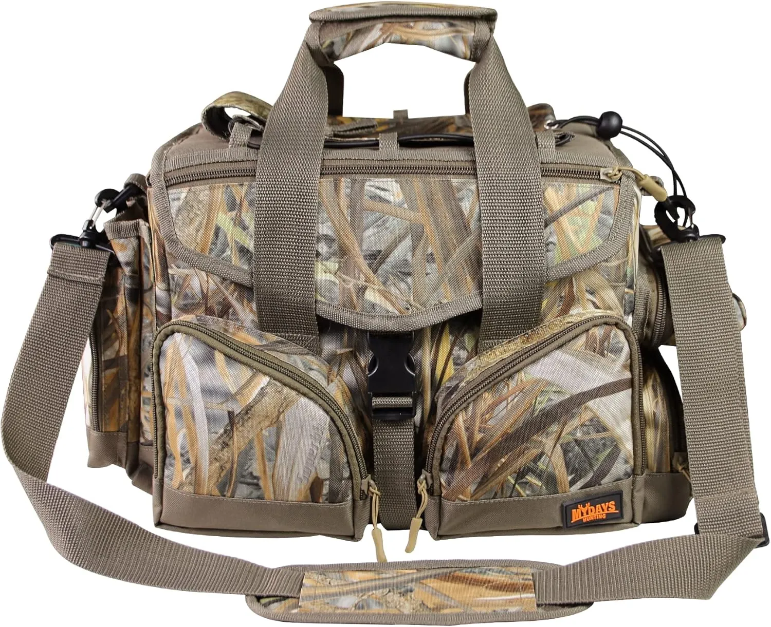 MYDAYS Hunting Blind Bag,Floating Blind Duffel Range Bag for Hunting Duck, Waterfowl, Dove (Camo)