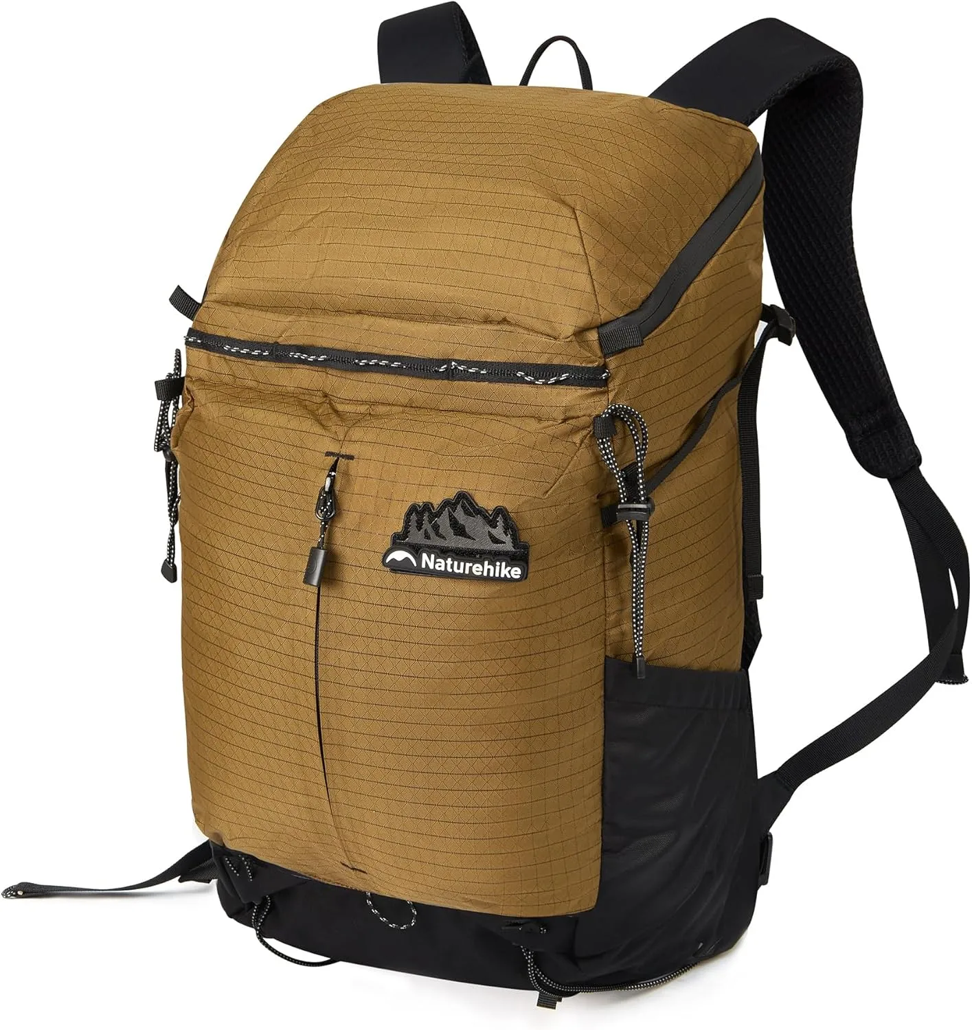 Naturehike Hiking Backpack, 25L Travel Backpack with Macromolecule Fabric, Hiking Daypack with AIR Backpack System for Women Men