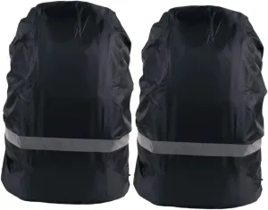 Nighttime Safety Reflective Strip Waterproof Backpack Cover for Outdoor Activities Scratch Rainproof Oxford Fabric Extra Large