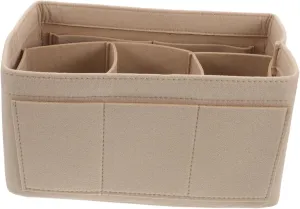 NOLITOY Felt Tote Bag Organizer Insert Multipurpose Purse Holder for Makeup and Storage Durable Craftsmanship with Versatile Design for Everyday Use