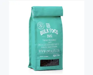 ONYA  Bulk bag ( small) 11cmx28cm - Aqua