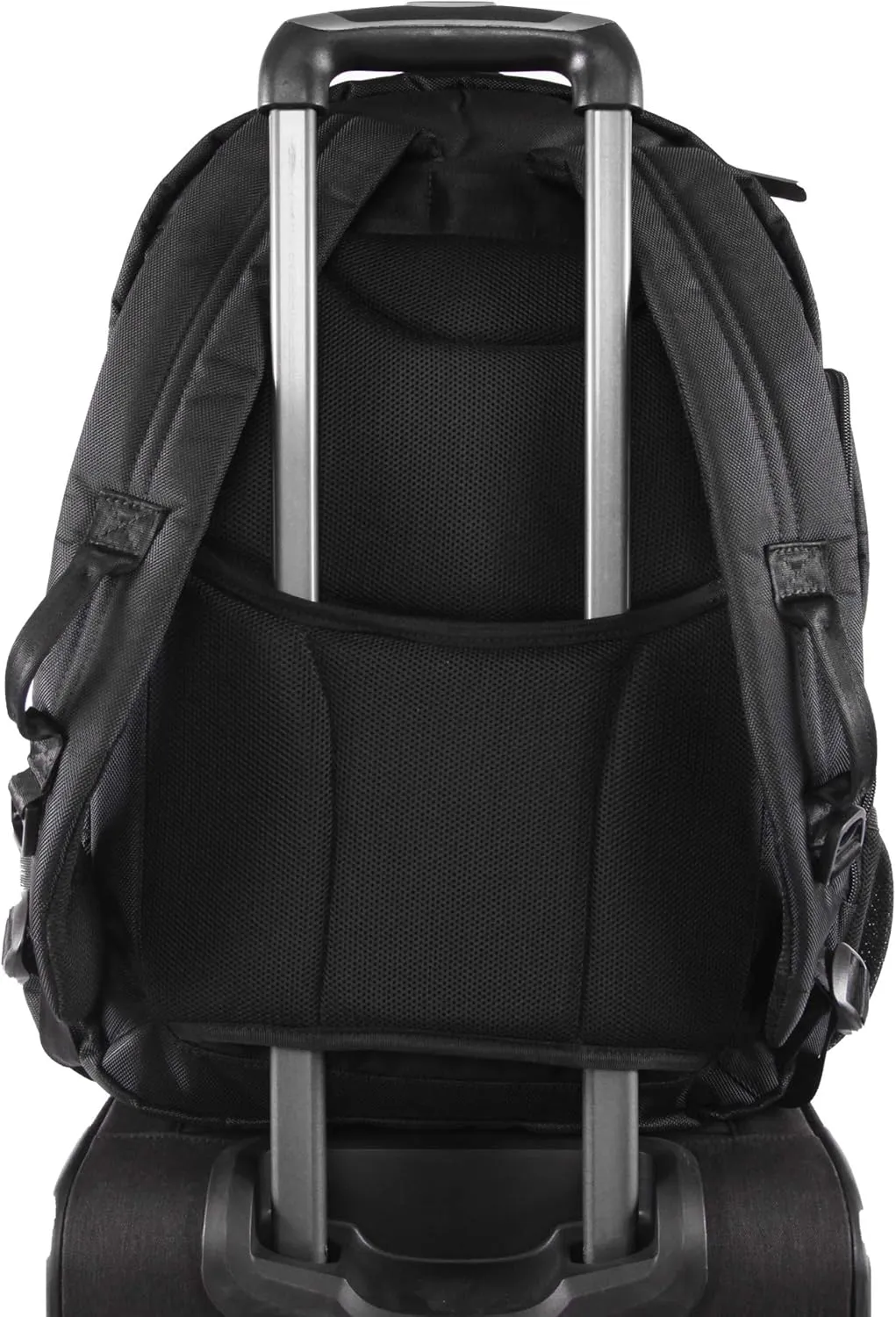 Original Penguin Men's Fletcher Laptop Backpack, Grey Crosshatch, 19 in