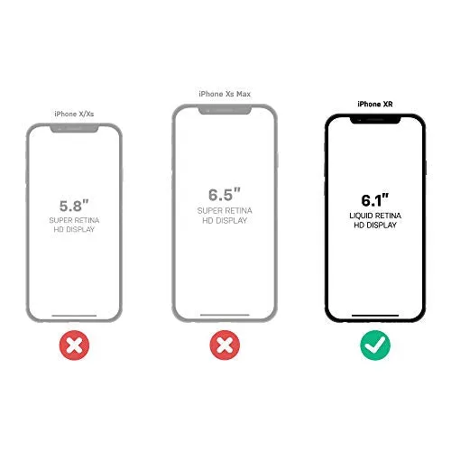 OTTERBOX SYMMETRY SERIES Case for iPhone Xr - Retail Packaging - BLACK