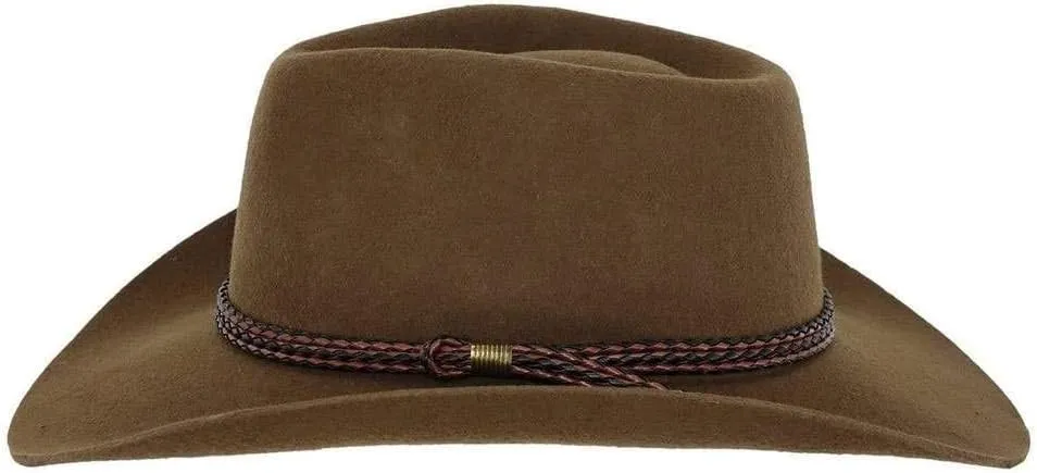 Outback Trading Company Men's 1153 Forbes Water-Repellent UV-Protective Australian Wool Western Cowboy Hat