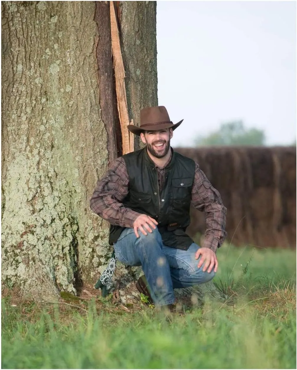 Outback Trading Company Men's 1153 Forbes Water-Repellent UV-Protective Australian Wool Western Cowboy Hat