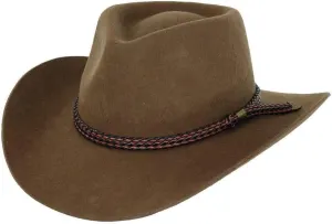 Outback Trading Company Men's 1153 Forbes Water-Repellent UV-Protective Australian Wool Western Cowboy Hat