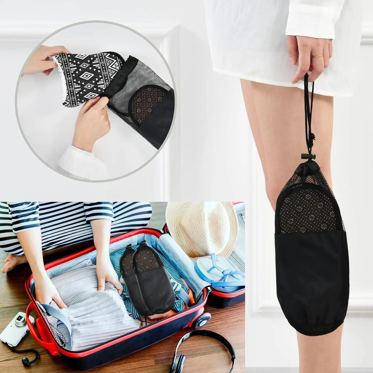 Oyihfvs Unisex Slippers Fuzzy Feet Plush Cotton Slippers Anti-Slip Warm House Shoes M/L