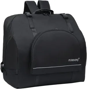 Padded Accordion Storage Bag Musical Instrument Backpack Adjustable Ergonomic Shoulder Straps Large Capacity for Accordions Accessories Reliable Protection