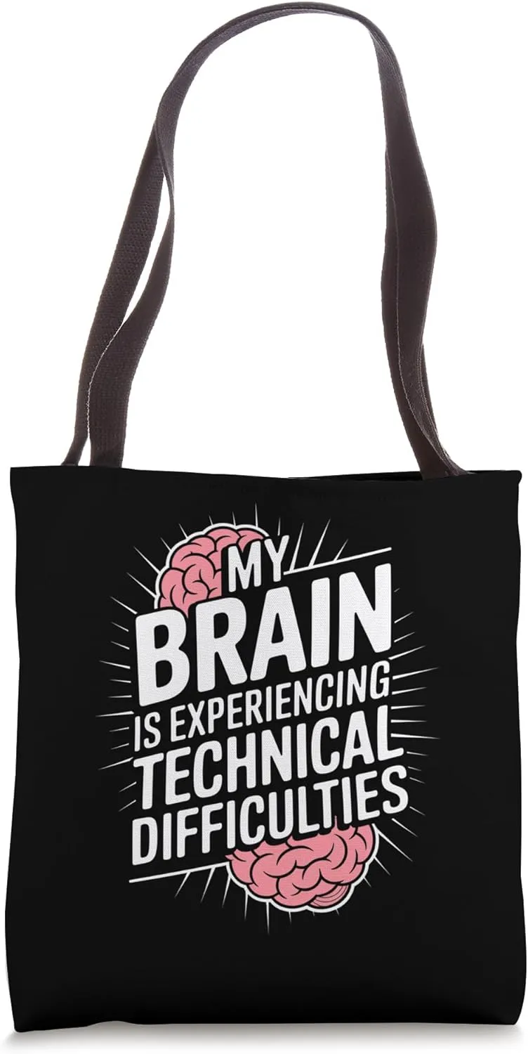 Parkinson's Disease Technical Difficulties Tote Bag
