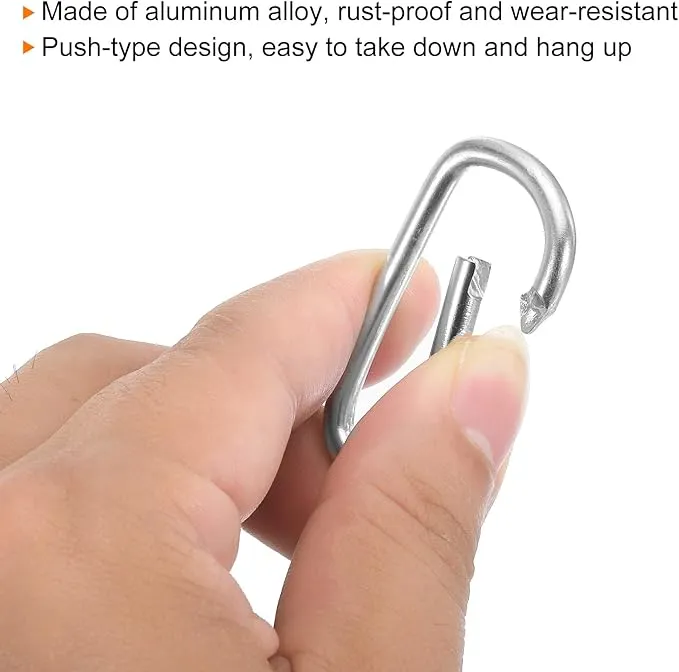 PATIKIL Compass Keychain Belt Clip, Party Favors for Camping Outdoors
