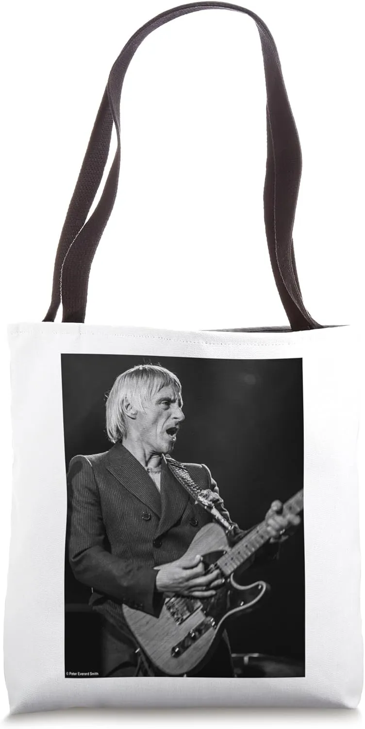 Paul Weller Of The Jam Latitude Fest By Everard Smith Tote Bag