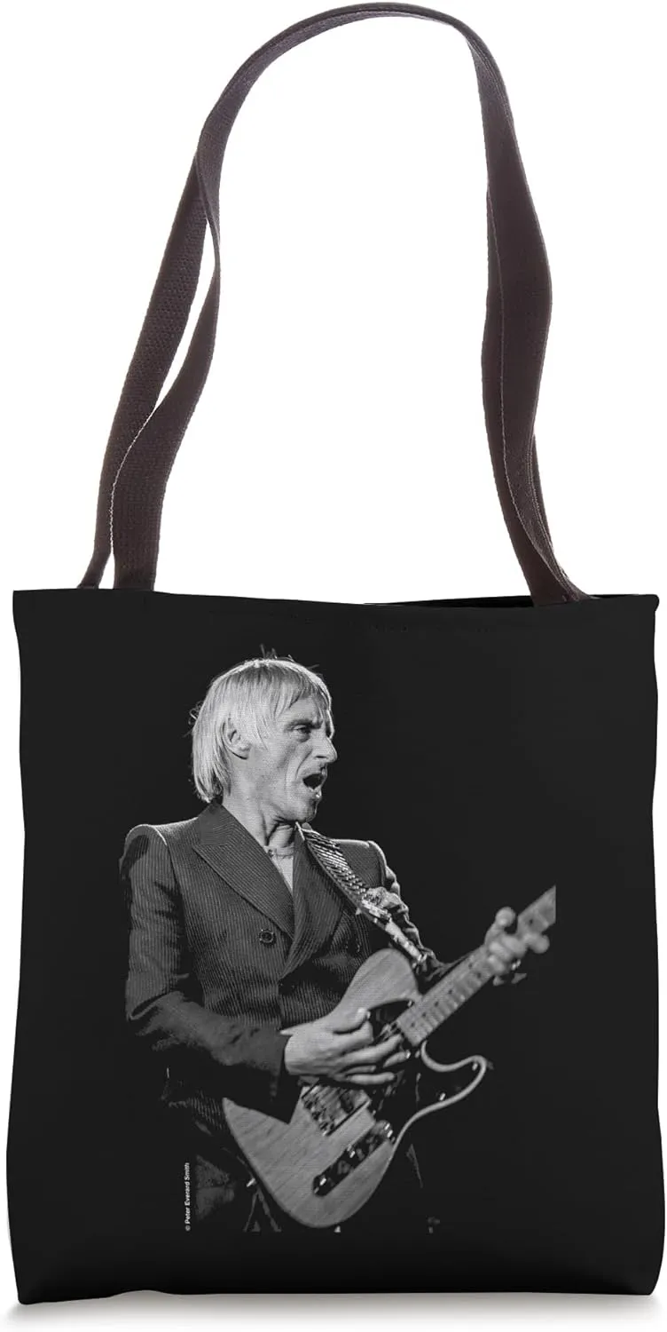 Paul Weller The Jam Frontman Latitude Fest By Everard Smith Tote Bag