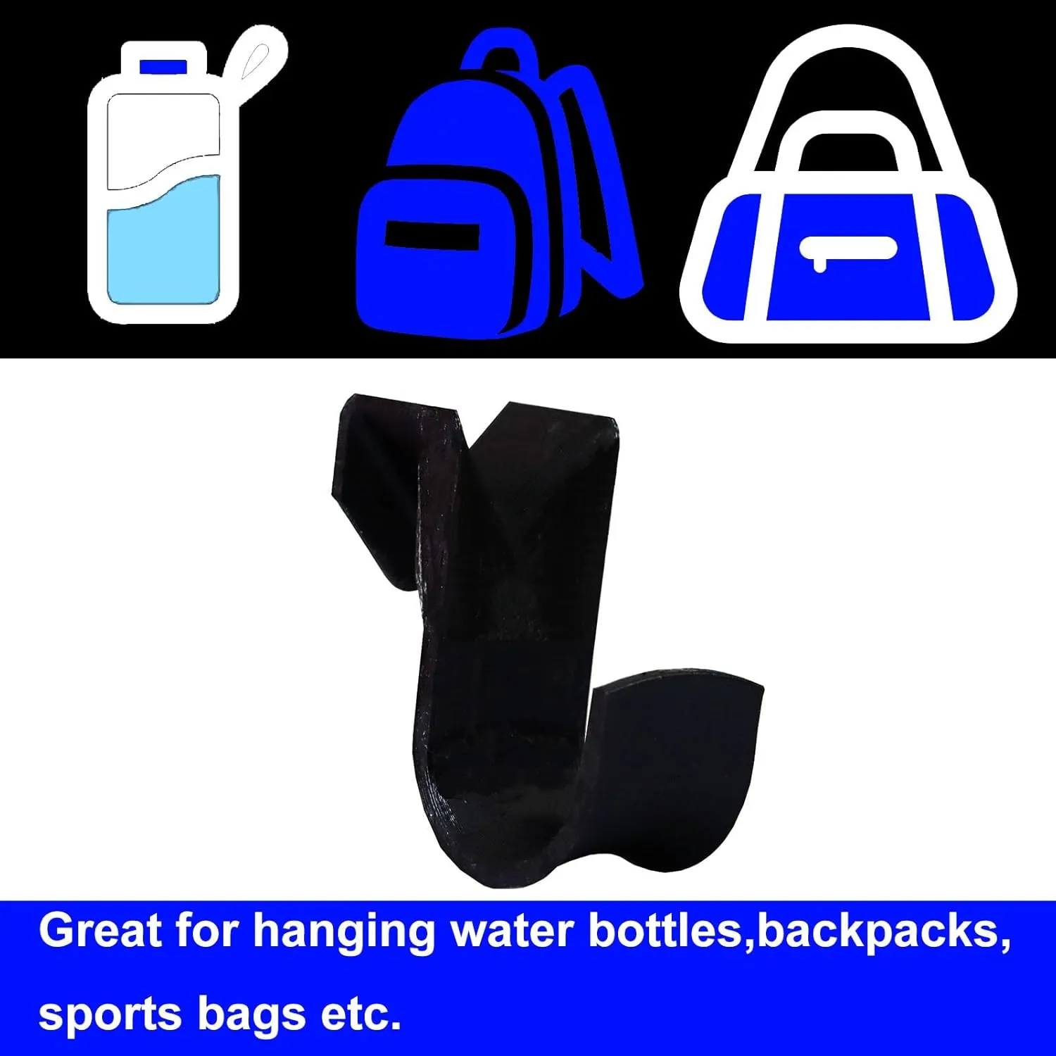 PIAOLGYI Fence Hook for Pickleball Baseball Tennis Fence Buddy,Fence Hanger Storage for Water Bottles,Backpacks,Sports Bags