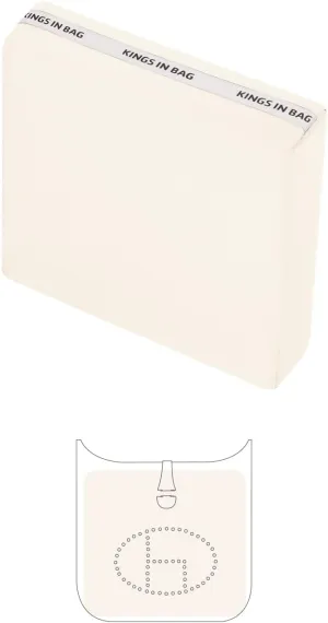 Pillow Inserts for Evelyne GM, Bag Pillow Compatible with Hermes Evelyne 33, Soft Memory Foam Pillow without Overfull (Craie, EvelyneGM)