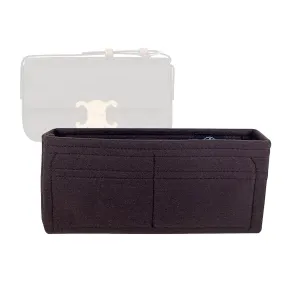 Premium Bag Organizer for Celine Triomphe Shoulder Bag (Handmade/20 Color Options) [Organiser, Liner, Insert, Shaper]