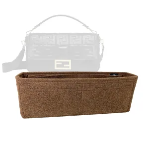 Premium Bag Organizer for Fendi Baguette Large (Handmade/20 Color Options) [Purse Organiser, Liner, Insert, Shaper]