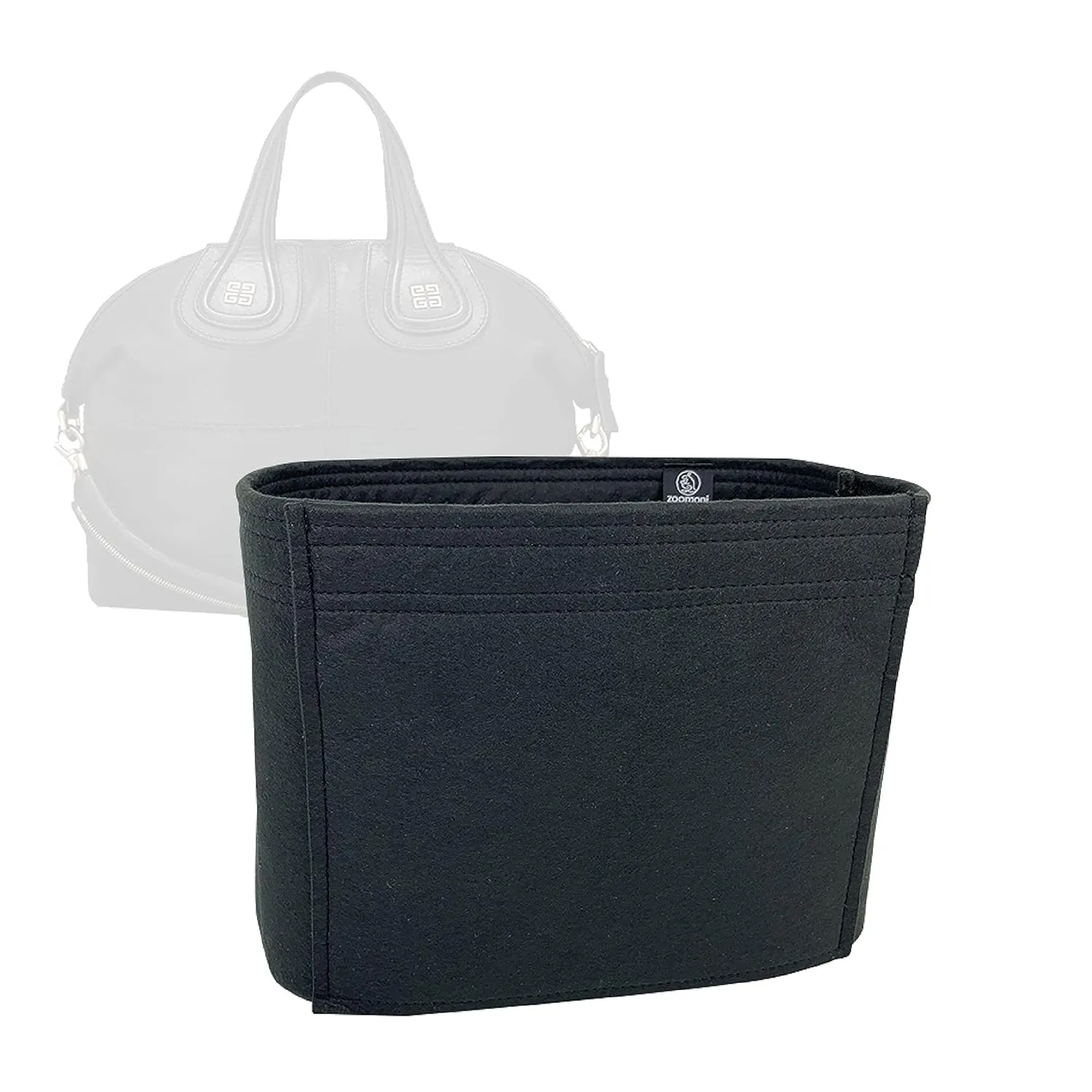 Premium Bag Organizer for Givenchy Nightingale Small Bag (Handmade/20 Color Options) [Purse Organiser, Liner, Insert, Shaper]