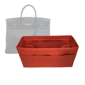 Premium Bag Organizer for Hermes Birkin 40 (Handmade/20 Color Options) [Purse Organiser, Liner, Insert, Shaper]