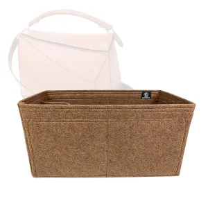 Premium Bag Organizer for Loewe Puzzle Large (Handmade/20 Color Options) [Purse Organiser, Liner, Insert, Shaper]