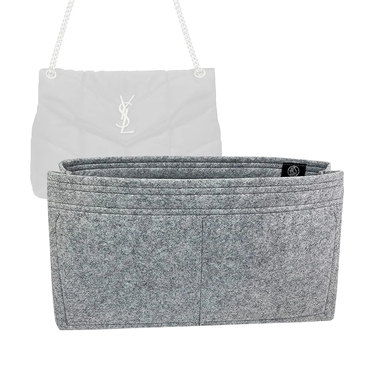 Premium Bag Organizer for Saint Laurent Puffer Medium (Handmade/20 Color Options) [Purse Organiser, Liner, Insert, Shaper]