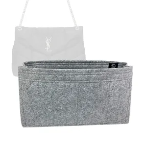 Premium Bag Organizer for Saint Laurent Puffer Medium (Handmade/20 Color Options) [Purse Organiser, Liner, Insert, Shaper]