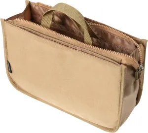 Premium Purse Organizer Insert for Tote and Handbags - Multi-Pocket Bag Organizer for Daily Essentials, Collapsible & Compact, Lightweight & Durable (Beige)